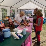 Waffeln, Kaffee und Kuchen